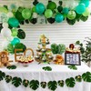 3 Tier Jungle Safari Cupcake Stand with 24 Cupcake Toppers