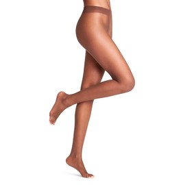 FALKE Women's Shelina Toeless 12 DEN W TI Ultra-Sheer Plain 1 Pair Tights, Brown (Espresso 5188), S-M