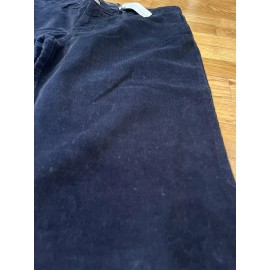 Dead Sexy Maria Corduroy Pants Pockets NWT Bootcut Leg, 9" Rise SZ 30 Black Soft