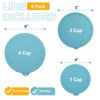 LUVCOSY 1 Cup 2 Cup 4 Cup Round Silicone Replacement