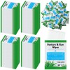 Timgle 200 Pcs Denture Cleaning Wipes Refreshes Gums Deep Cleaning
