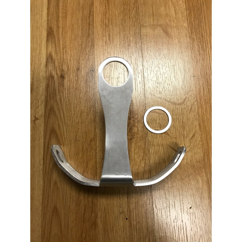 EACCESSORIES EA Rolled License Plate Relocation Holder Bracket for Honda