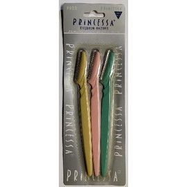 Princessa Eyebrow Razor Face Hair Removal Safety Razors Trimmer Set