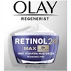 Olay Regenerist Retinol 24 Max Night Hydrating Moisturizer, Fragrance Free,