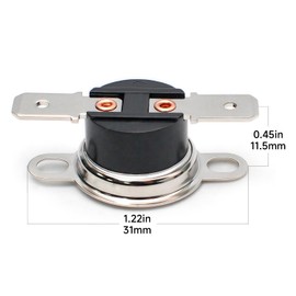 618093 Fan Thermostat DC Fan Thermostat Fan Limit Switch for All Norcold Refrigerator Models with Fans