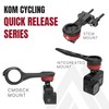 KOM Quarter Turn Wahoo Adapter Mount Compatible with Garmin to
