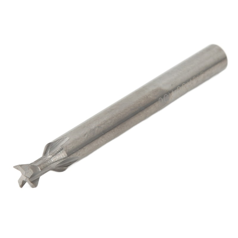Dovetail End Mill Cutter High Hardness Alloy 5mm 4 Flutes
