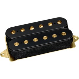 DiMarzio DP 193BK+G Air Norton Humbucker Electric Guitar Pickup, Black