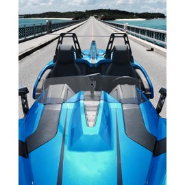 SAUTVS Front Windshield for Polaris Slingshot, Scratch Resistant Hard-coated Polycarbonate Wind Deflector Front Panel for Polaris Slingshot S R SL SLR LE GT 2015-2025 Accessories, Replace #2882154