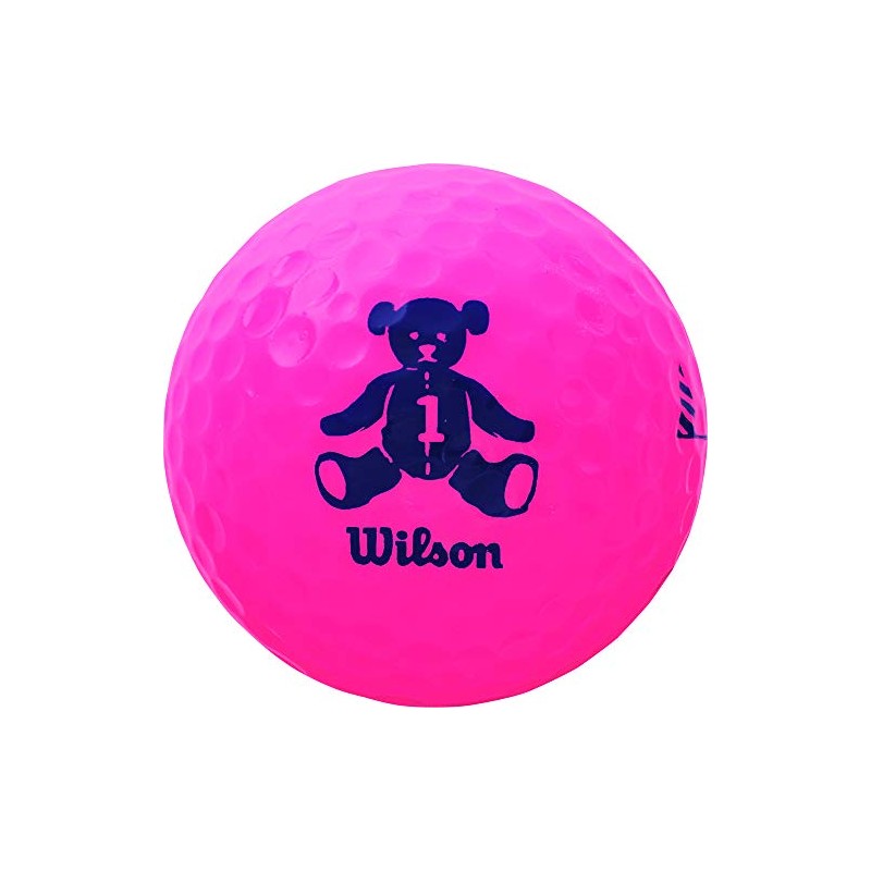 Wilson (ウイルソン) Golf Ball BEAR4 Dozen Pink