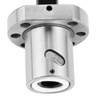 16mm Bearing Steel Flanged Ball Screw with Ball Nut For