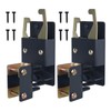 WellMade Heavy Duty 2 Way Farm Gate Latch -2 Pack