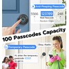 Anweller Smart Door Knob with Lock, Fingerprint Code Keypad Keyless