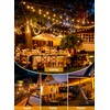 Brightown 158FT Solar String Lights Outdoor with Remote and 77