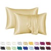 Luxurious Silky Satin Pillowcase for Hair and Skin - Set