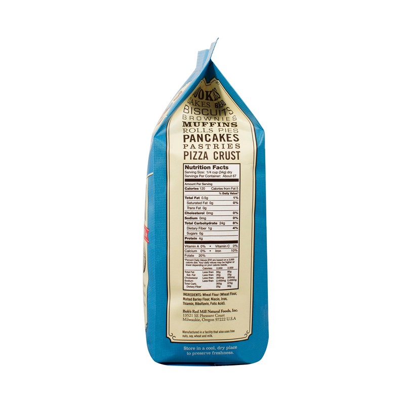 Bob's Red Mill Unbleached White All Purpose Baking Flour, 5