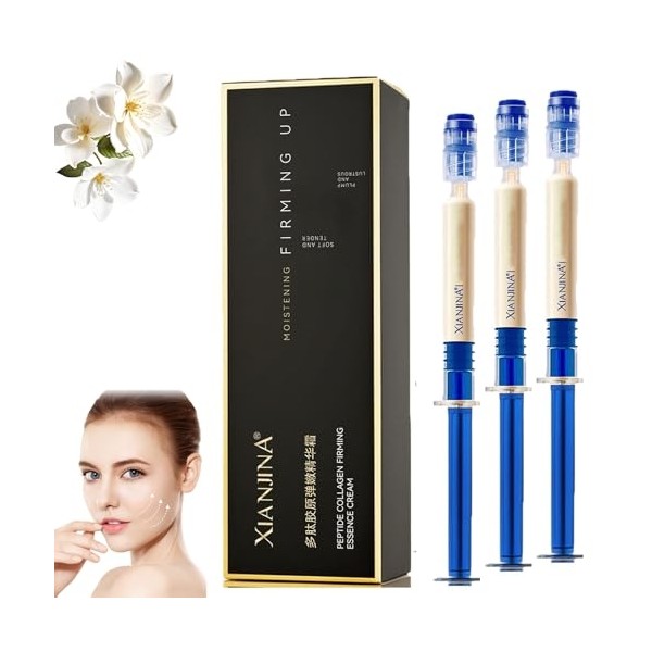 Polypeptide Collagen Elastic Essence Cream,Xianjina Peptide Collagen Elastic Firming Essence
