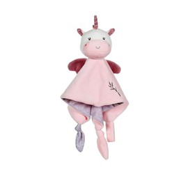 Gipsy Toys - Unicorn Cuddly Toy - Bamboo Series - 24 cm S/Card - Pink - 1st Age