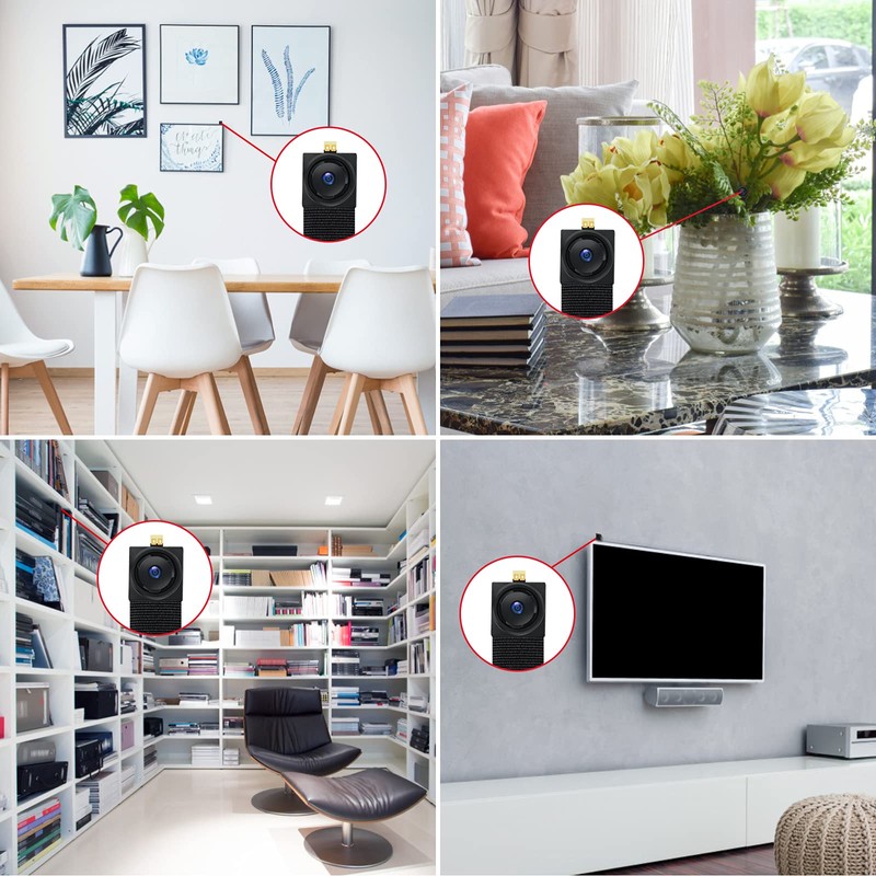 LXMIMI Mini Camera Wifi, HD 1080P Small Camera Support 2.4