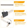 VILLCASE Adjustable Closet Rod, Retractable Closet Pull Out Rod Wardrobe