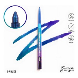 Delineador Mutlicromo Moira Cosmetics Supernova Gel Liner Color Buzz Efecto MULTICROMÁTICO