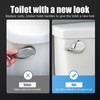 Toilet Handle Replacement Kit, Front Mount Universal Toilet Lever Flush