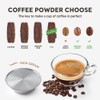 Espresso Reusable Pod Coffee Capsules for Senseo HD7801,Stainless Steel Phillips