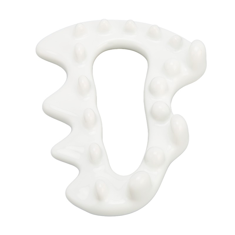 Body Face Ceramic Gua Sha Massager Static Free Eliminate Cellulite