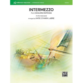 Intermezzo: from Cavalleria Rusticana, Conductor Score & Parts (MakeMusic Intermediate Strings)