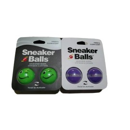 Sneaker Balls Fresh Clean Emoji Scent Wink Flouresent Green Clear Purple  2PACK 