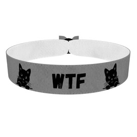 Stoffarmband Katzenliebhaber mit lustigem Katzenmotiv - Wasserfestes Satin-Armband - Süße Katzenmotive - Perfektes Geschenk für Katzenfreunde - Trendige Katzenaccessoires - Handgemacht