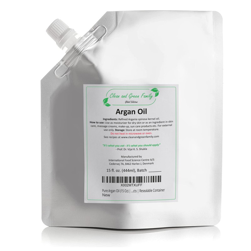 Aceite de argán puro (15 onzas) Utilizado para productos de
