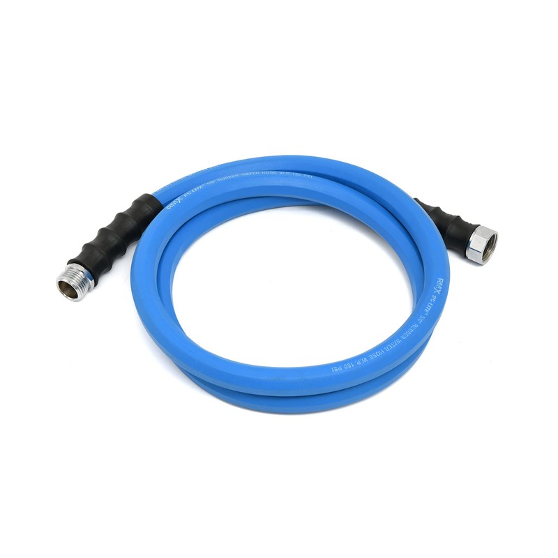 AG-LITE BSAL3406 3/4" x 06' Hot/Cold Water Rubber Garden Hose,