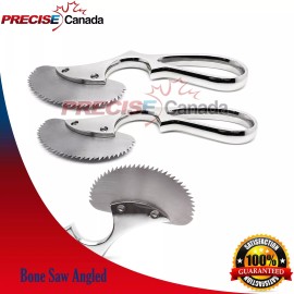 PRECISE CANADA 2 Pcs Bone Saw Angled Surgical Orthopedic Instruments 6" Veterinary