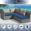 PureFit Waterproof Outdoor Cushion Covers Replacement for Patio Furniture Chair