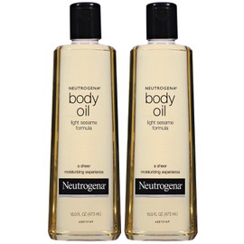 Body Oil, Light Sesame Formula, 16 oz, 2 pk