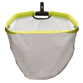 Ocean Blue Water Products Tsunami Leaf Rake with Fine Mesh Bag, 20-Inch, Yellow