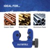 Faithfull Metal Pipe Cutter 3-30mm – Adjustable Pipe Cutting Tool
