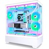 FOIFKIN PC Case - Pre-Installed 6 PWM ARGB Fan, ATX