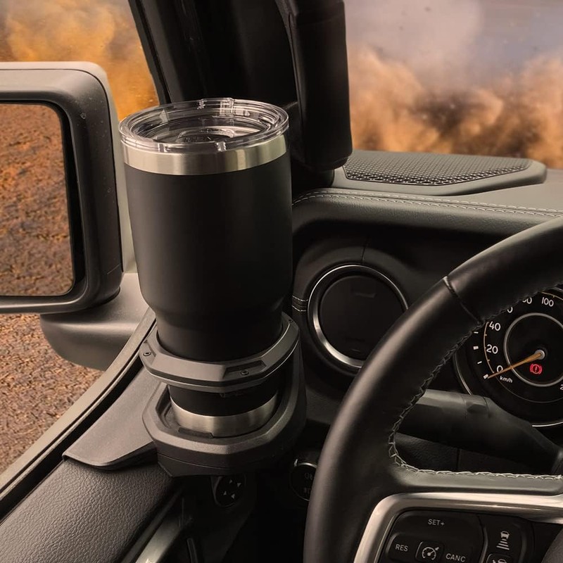 Seikou Sangyo AZUTO MHV-037 Cup Holder for Jeep Wrangler Left