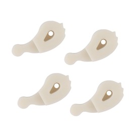 4 Pack 80040 Washer Agitator Dogs Agitator Dogs for Whirlpool & Kenmore Washer Replaces 285770 Ap3119063 285612 3366877 387091 Ps388034 Washers Whirlpool Washing Machine Replacement (White)