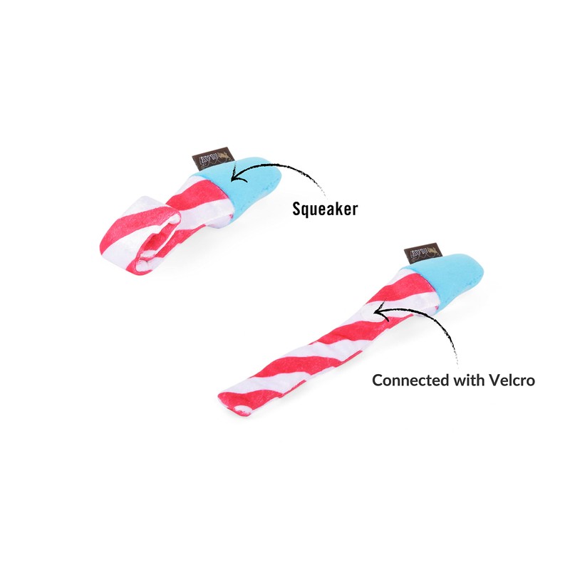 Dog Toy_Plush Toy - Eiffel Tower_L