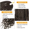 Datanala Goddess Box Braids Crochet Hair 8Packs 18Inch Boho Box