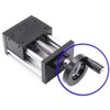 Hand Wheel, 100 x 10mm Metal Round Handwheel with Revolving