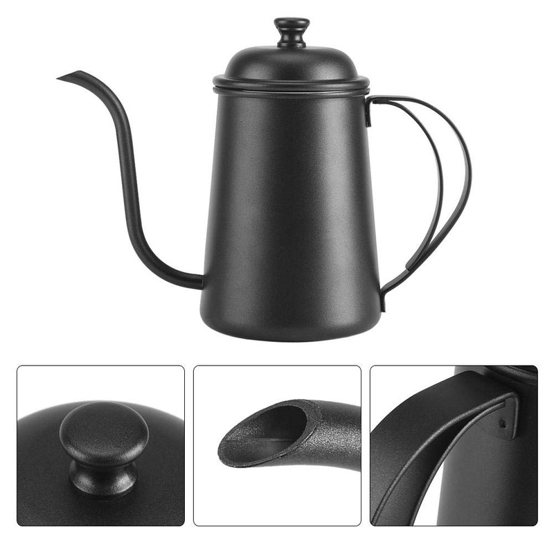 Yosoo 650ML De Acero Inoxidable precisas Gooseneck Goteo de la