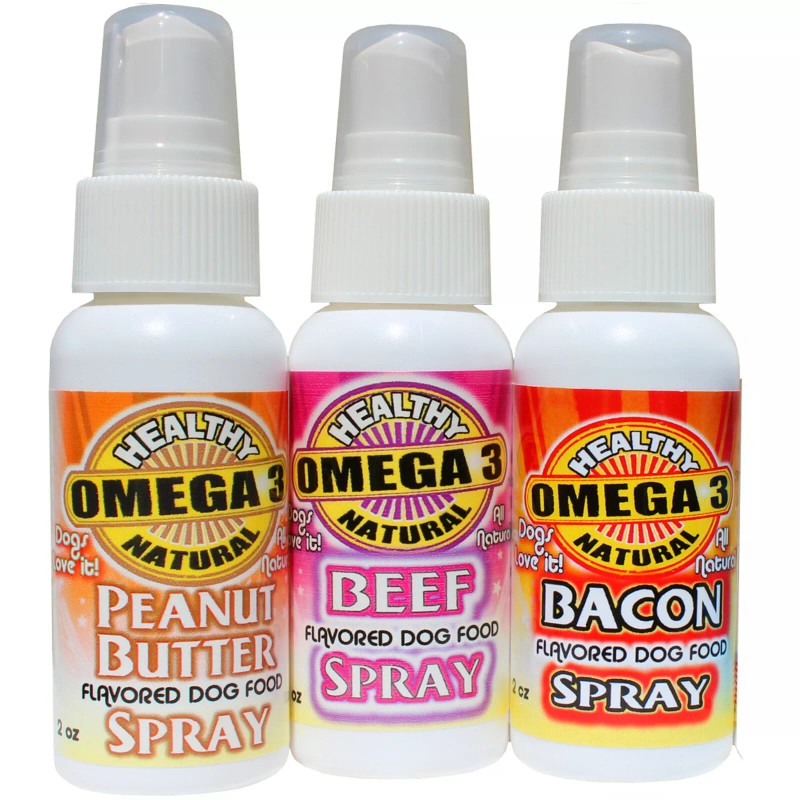 Flavored Sprays Dog Food Sauce PB2 BF2 BAC2