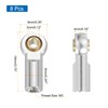 sourcing map M3xL19mm Lever Steering Linkage Tie Rod Ball Head