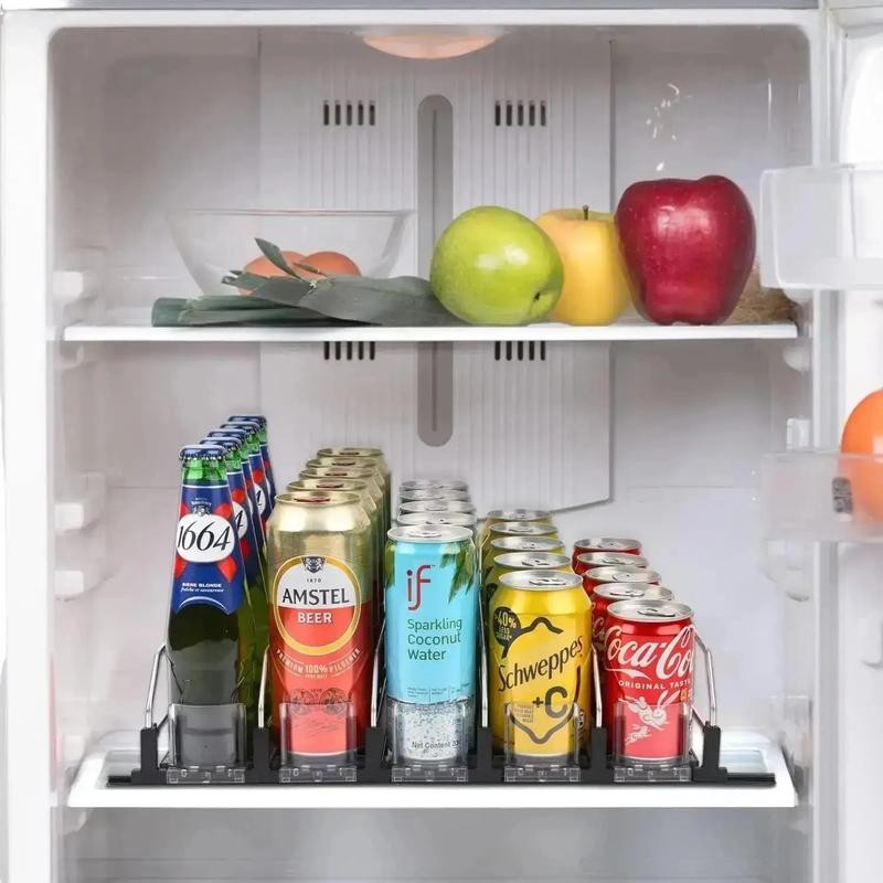 BeverageCarousel Pro: Automatic Drink Dispenser/Organizer Kitchen Utensils Stainless Steel -