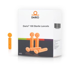 DARIO Dario 100 Sterile Lancets - Use only with Dario Glucose Monitor (30 Gauge)
