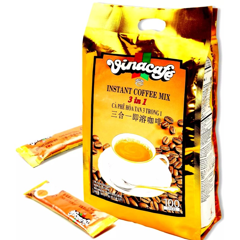 Vinacafe 3-In-1 Instant Coffee Mix 100 Sticks x 18g~ US